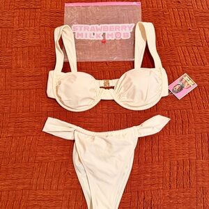 Strawberry Milk Mob Dolce far Niente Bikini Set